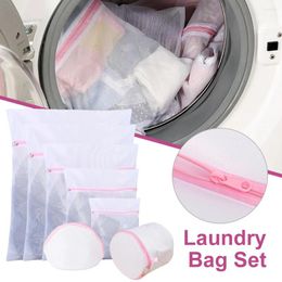 Laundry Bags 1/3 Pcs Mesh Bag Coarse Fine Bra Underwear Care Washing Clothes Protection Net