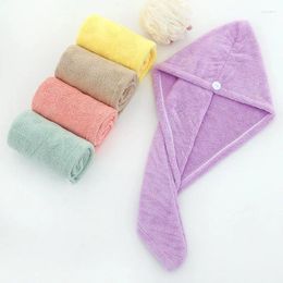 Towel Dry Hair Cap Double Layer Female Ansorbent Head Wash Ultha Fine Dimension Thick Bath Strong