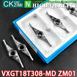 VXGT18T308-MD ZM01 VXGT 18T308 MD ZM01 Carbide Aluminium wood Insert Turning inserts Tool CNC mechanical Metal lathe Cutting Tool