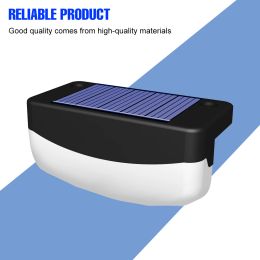 Led Solar Lamp Outdoor Step Light IP65 Waterproof Led Reflector Spotlights Garden Solar Powered For Pathway Yard Stairs Lighting