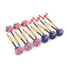 Darts 12 Pcs Plastic Soft Tip With 36 Extra Tips Four Kind Nice Flights Set Needle Replacement For Electronic Dart Drop Delivery Spo Dh8Hq
