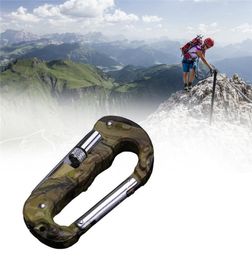 5 In 1 Multifunctional Hanging Buckle Tool Hiking Climbing Climbing Knife Multifunctional Carabiner Climbing Extreme Sports3838450