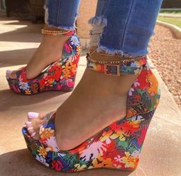 Sexy Girls Summer Design Party Shoes High Heel Buckle Ankle Shoulder Strap Womens Flower Open Toe Sandals 230724