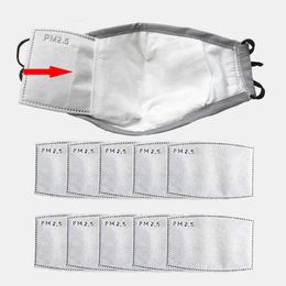 Breathable PM 2 5 Philtre Paper for Anti Haze Dust Face Mask Activated Carbon Philtre Anti Dust Mouth Cover Outdoor Work Masks Unisex In 260R