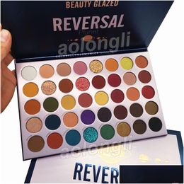 Eye Shadow Beauty Glazed Palette 40 Colours Reversal Planet Eyeshadow Blend Glitter Shimmer Matte Makeup Palettes Brand Cosmetics Dhs Dhsmf