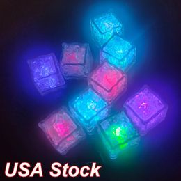 Creations Light Up Ice Cubes Holiday Lighting For Drinks Each Glow In The Dark With 7 Colour Modes Multiple Events Multi LED Flashing 266p
