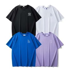 Koreanisch-chinesische Marken- und Frauenelbe NY Letter T-Shirt Complex K.