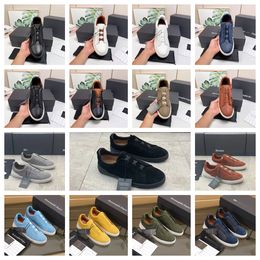 2024 Neue Designer-Kleiderschuhe Herren Zegna Schnürung Geschäfte Casual Social Wedding Party Qualität Leder Leichte klobige Turnschuhe formelle Trainer38-44