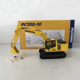 Diecast Model Cars 1 50 KOMASTU PC200-10 PC210LC-10 PC220-10 Alloy Excavator Engineering Vehicle Model Die Casting Toy Collectible Souvenir Boys Toy S5452700