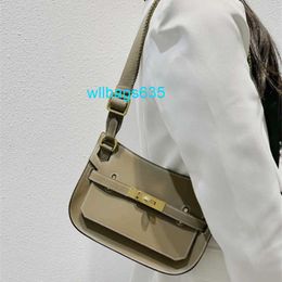 Leather Shoulder Bag Jyp Bags Mini Bag 2024 New High-end Leather Casual Shoulder Crossbody Underarm Bag for Women have logo WLWP