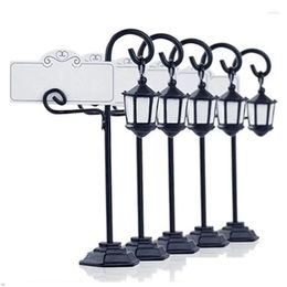 Other Event Party Supplies 5 Pcs Streetlight Shape Wedding Reception Place Card Holder Number Name Table Menu Picture Po Clip Stan Dhmhq