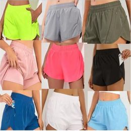 Multi Colour Short Pants Outfit Hidden Zipper Pocket Womens Sports Shorts Loose Breathable Casual Sportswear Exercise Fitness Wear S1204 277t