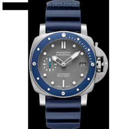 Paneraiiy de alta qualidade relógios automáticos homens luxo banda de couro real full stealth steel aço automático relógios de luxo mecânicos para homens PAM00959 Wristwatch