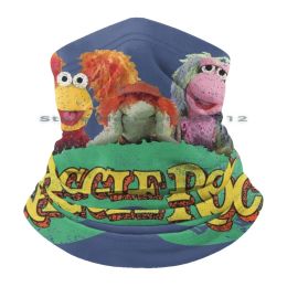 Rock Stars 80s Party Distressed Faded Vintage Beanies Knit Hat Fraggle Rock Red Dance Cares Away Wembley Godo Jem Holograms