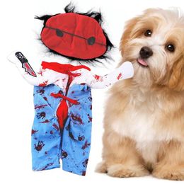 Dog Apparel Halloween Pet Clothes Scary Costume Theme Creative Kitten Soft And Breathable Pets Accessories