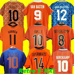 1988 Retro Netherlands Soccer Jerseys Van Basten SNEIJDER 1974 1984 1997 1998 1994 02 BERGKAMP ROBBEN Seedorf 96 97 98 02 Gullit Rijkaard DAVIDS GULLIT football shirt