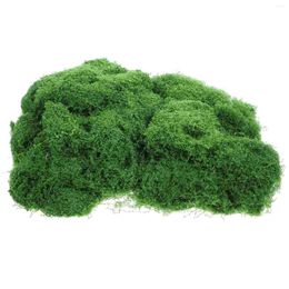 Decorative Flowers Artificial Moss Faux Plant For Crafts Fake Turf Potted Decor Silk Floss Plants Outdoor