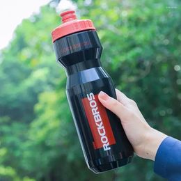 Water Bottles 750ml Bicycle Bottle Food Grade Sports Fitness Running Riding Camping Hiking Cycling Kettle Leak-proof Bike Cage