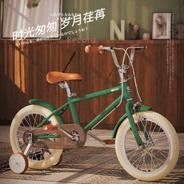 Bikes Ride-Ons WolFAce 5-9-11 Years Old Childrens Bicycle For Boys And Girls 16/20 Inch Retro Bicycle Best Gift 2021 New Dropshipping Y240527