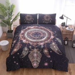 Bedding Sets Boutique Set High Quality Colored Magnets Embroidered Bed Quilt Cover Sheets Pillowcase Dropship #1635