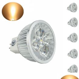 Led Bulbs Dimmable High Power Spotlight Bbs 9W/12W/15W 400Lm E27 B22 Plug Ball Lamp Day White Drop Delivery Lights Lighting Dhxqk