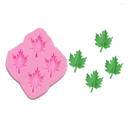Baking Moulds Fondant Silicone Mould Ginkgo Biloba Clear Outline Easy To Release One Piece Silica Gel Cake Tools Country Style