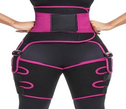 3in1 High Waist Trainer Thigh Trimmer Hip Enhancer Yoga Fitness Weight Butt Lifter Slimming Support Belt Hip Enhancer Shapewear 6189496