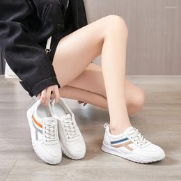 Casual Shoes White Sneakers For Women 2024 Spring Summer Flat Sports Luxury Running Platform Big Size Tennis Female