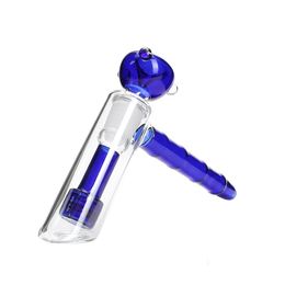 Color Hammer Bubbler Bong Hookahs with Percolator Bong Glass Smoking Water Pipe Heady Glass Bubblers Hookah