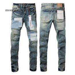 Purple Jeans Jeans Designer Jeans Mens Skinny Jeans Luxury Designer Denim Pant Distressed Ripped Biker Black Blue Jean Slim Fit Motorcycle 3138