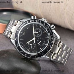Omegas Watch Edelstahlgelenk Watches Neue Männer Uhren alle Dialarbeit Quarz Uhr Top Luxus Marke Clock Fashion Stahlgurt Herren Designer Uhr Omegawatch C3D