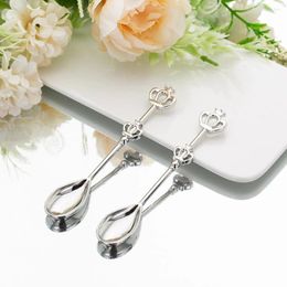 Coffee Scoops Stainless Steel Spoon Teaspoon Wedding Souvenir Bridal Shower Valentine's Gifts Party Tools