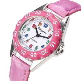 Children's watches High Quality Fashion Brand Desgin Clock Timer Girls Boys Children Watch Quartz Wristwatch Kids Y240527