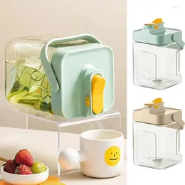 Water Bottles Refrigerator Pot Beverage With Faucet Fridge Juice Pitcher Portable Drink Dispenser Tank Barley Teapot