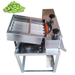 Commercial Automatic Green Bean Soybean Peeling Shelling Machine Green Peas Edamame Pigeon Sheller Shelling Machine