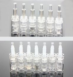 Microneedling 9123642Round nano pins Needle Cartridge for MYM Derma pen Bayonet Screw Port Cartridge Micro Needle DR Pen For 3920779