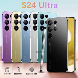 International Use S24 Ultra 5G Android os 13 Phone 6800mAH Battery Long Battery Life 16GB 1TB Storage 48MP 72MP Cameras HD Photography Dual SIM Face Unlock Feature 019