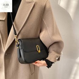 Shoulder Bags Brand Bag For Women 2024 PU Leather Temperament Office Daily Dating Shopper Casual Lady Crossbody Black