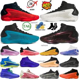 Ae1 Basketball Shoes Ae 1 Georgia Red Clay shoe Mens men All-Star The Future Best of Stormtrooper With Love Velocity Blue New Wave Anthony Edwards Coral