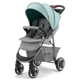 Portable Folding Four Wheels Stroller Cars High View Carriers and Strollers Sit or Lie Down Shock Absorption Baby Pram F4525