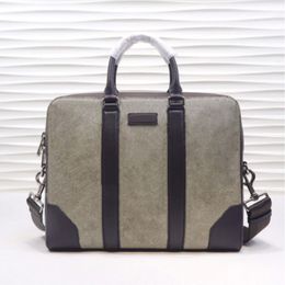 Fashion mens briefcase shoulder computer bag handbag designer classic suitcase messenger bags leather backpack outdoor 212S