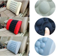 New Electric Car Lumbar Support High Quality Car Back Seat Cushion Auto Seat Massage Relaxation Waist Support Pillow2991899