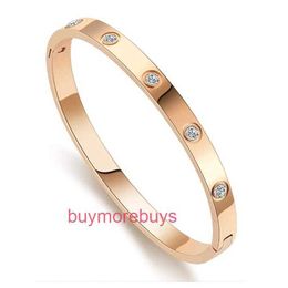 Designer Screw Bangle Bracelet Fashion Luxury Jewelrys Carer Original Trendy 18K Gold Diamond for Women Men Nail Bracelets Silver Jewelry Bracelet GY7J