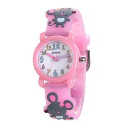 Children's watches Girls Watch 3D Cartoon Waterproof Toddler Watch Gifts for Girls Age 2-12 Toys for 3 4 5 6 7 Year Old Kids Gifts Children Watches Y240527