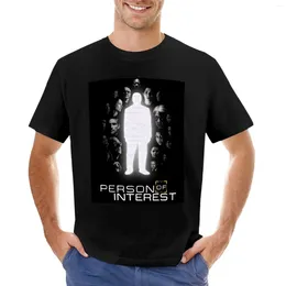 Men's Polos Person Of Interest Cast (Root Shaw Finch Reese Fusco And More) T-shirt Boys Animal Print Whites Men Clothing