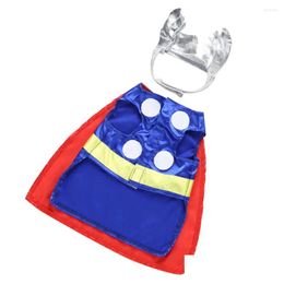 Dog Apparel Clothing Dreses Funny Costume Cosplay Suit Puppy Halloween Pet Polyester Clothes Drop Delivery Home Garden Supplies Dhqfo