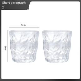Mini ins high leg carved one or two small wine glasses Vintage Baijiu glass 50 ml for home use