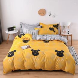 Bedding Sets Home Textile Children Bed Linens Set Soft Comfortable Cover Pillowcase Sheet Cartoon Kids For Adults