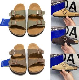 Designer Platform Clogs Slipper Sandals Suede Patent Leather Buckle Slides Women Mens Beach Sandal Outdoor Cork Sliders Summer Shoes Size 35-46 High Quality A
