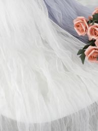 Crumpled Tulle Gauze Photography Backdrops Cloth Fotografie Material Life Photo Studio Photo Background Food Shoot Props